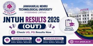 JNTUH Result 2026 (Out) @jntuh.ac.in: Check UG, PG Result